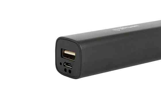 Ліхтар WERTVOLL 3 режими LED Li-ion 1200 mAh/t 7000 K/80 lum powerbank ABS 122х25 мм BLACK RX-8002 Рівне