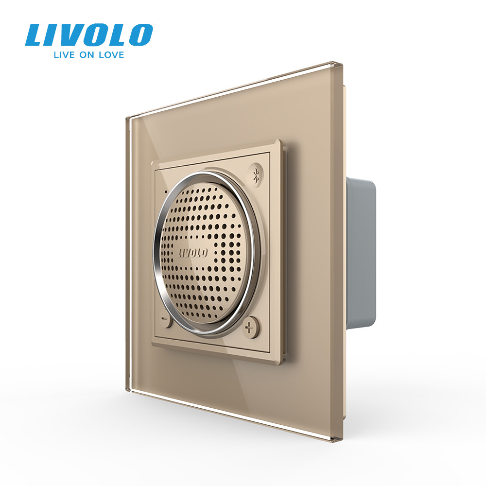 LIVOLO Bluetooth колонка Livolo золото скло (VL-C7-FCF-2AP) Коломыя - изображение 8