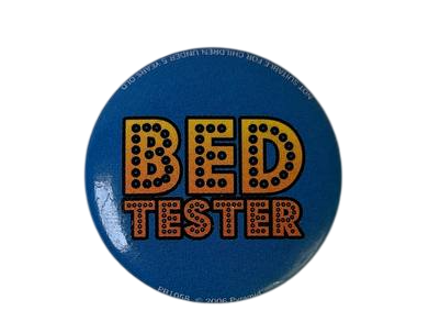 Значок "Bed Tester" d 2,5 см Рівне