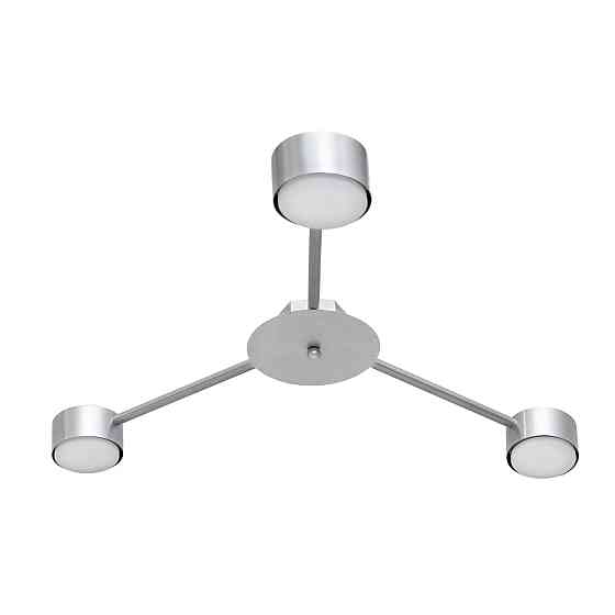 Люстра потолочная MSK Electric Copter на три круглых плафона под лампы GX53 NL 8040-3 AL Одесса