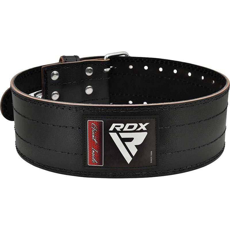 Пояс для пауерліфтингу RDX RD1 шкіряний Black S Кам'янське - фото 1