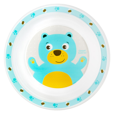 Тарелка детская Canpol babies Cute Animals Мишка Бирюзовая (4/411) Винница - изображение 2