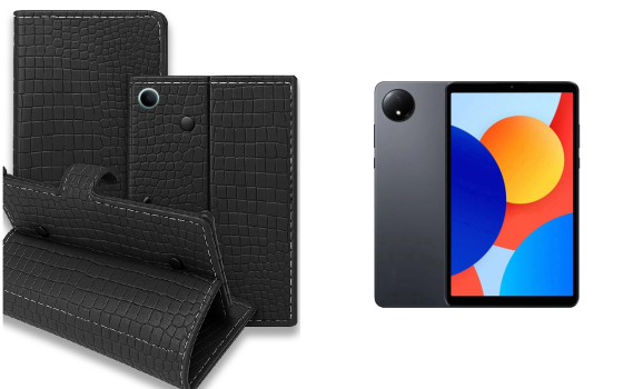 Книга-трансформер для планшета Xiaomi Redmi Pad Se 8.7, цвет Black Krokodil Black Киев