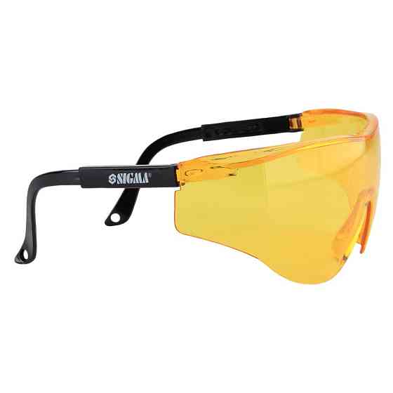 Очки защитные Fitter (янтарь) SIGMA (9410251) Ровно