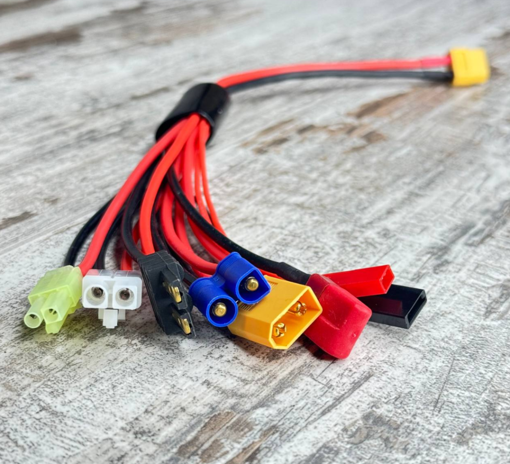 Универсальный кабель-переходник XT60 8в1 для зарядных устройств и аккумуляторов Киев - изображение 6