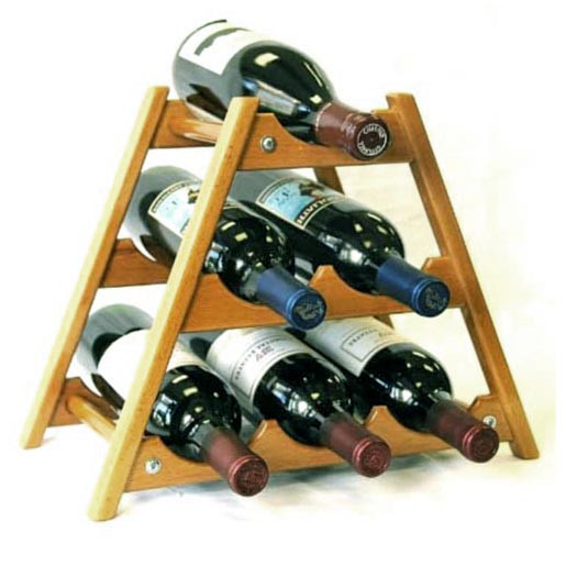 Настільна винна полиця "Ганвуд" сієна Миколаїв - фото 1