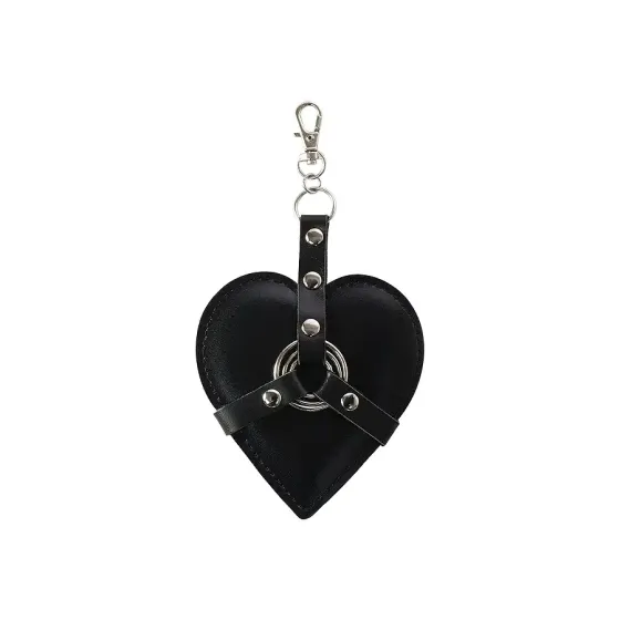 Брелок на карабіні для ключів Art of Heart Angel, Чорний Львов