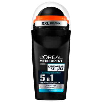 Антиперспирант L'Oreal Paris Men Expert Карбоновая защита роликовый 50 мл (3600523594061) Винница