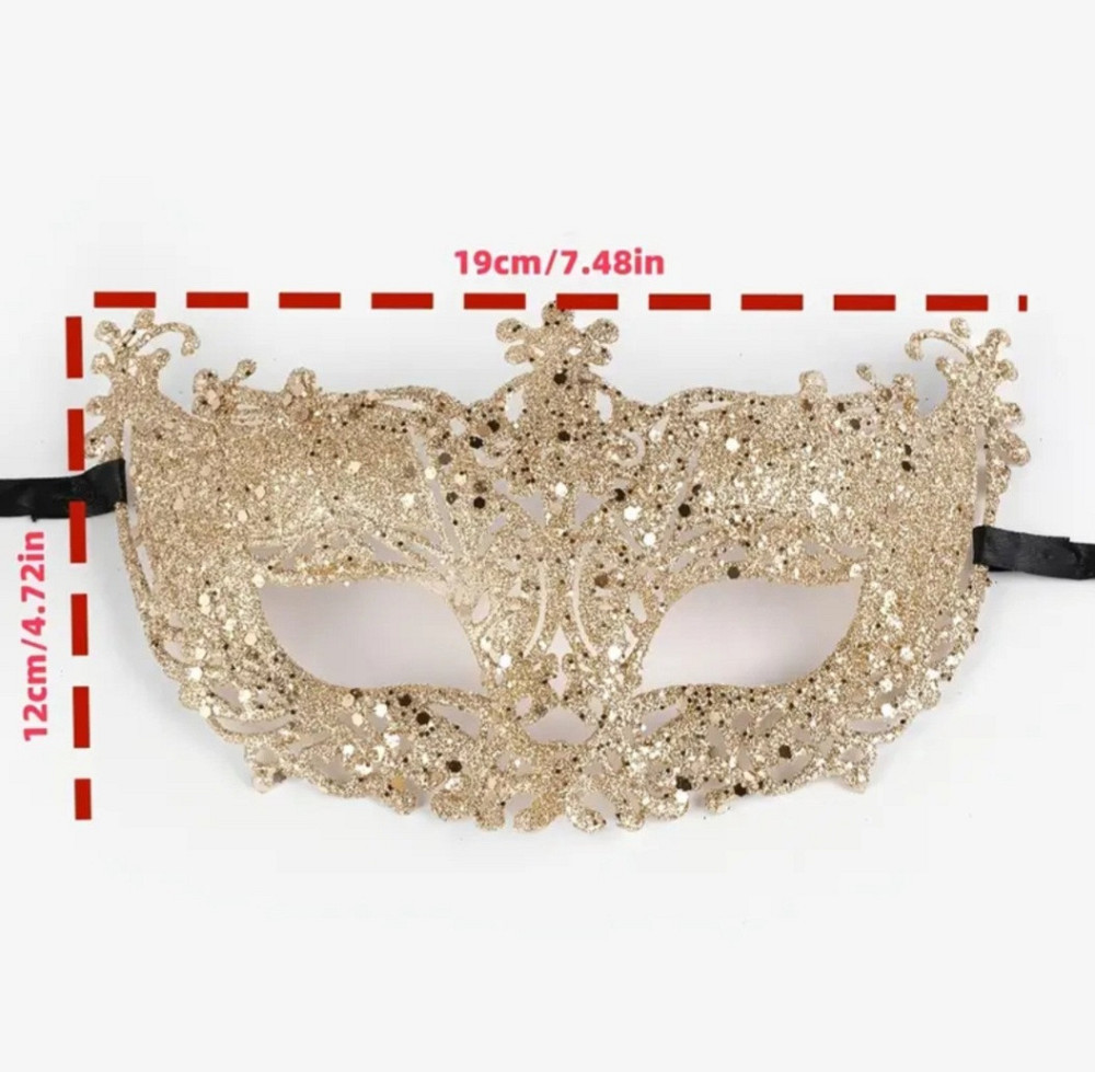 Маска для маскарада one size шампань Киев - изображение 2