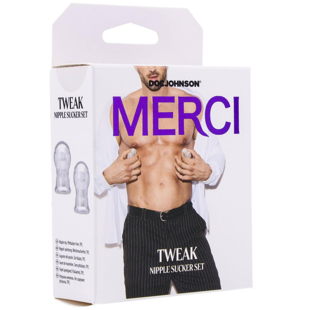 Присоски для сосков Doc Johnson Merci - Tweak - Nipple Sucker Set Sex Aura Киев - изображение 3