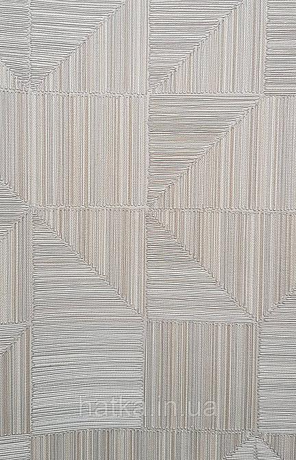 Шпалери вінілові на флізеліні AdaWall Omega1.06х10 геометрія 3д фігури смуги бежево-сірі 23209-3 Київ - фото 3