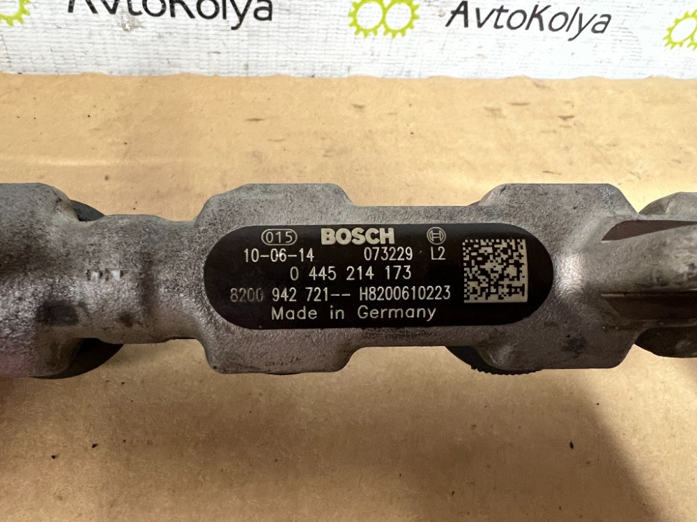 Паливна рейка (рампа форсунок) Opel Vivaro 2.0 dci 2007-2010 (0445214173) Euro 4 Ковель - изображение 3