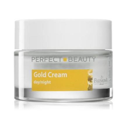 Крем от морщин день/ночь с ионами золота Perfect Beauty Farmona 50 мл Винница - изображение 1