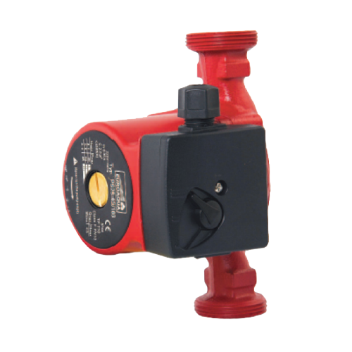 Насос циркуляційний 0,1кВт 6м 65л/хв Ø1½" 180мм + гайки Ø1" GPS 25-6S/180 EuroAqua Житомир