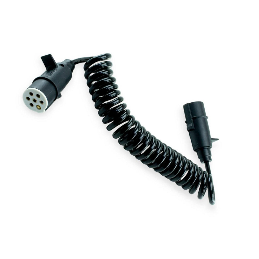 Кабель спиральный для приц. 7 полюс n (гильзапластмасовый) 3,5м электро. Мукачево - изображение 1