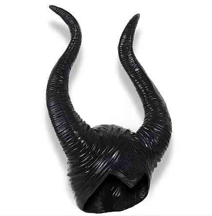Рога Малефисенты RESTEQ — головной убор для косплея и Хэллоуина в стиле культового персонажа из фильма 