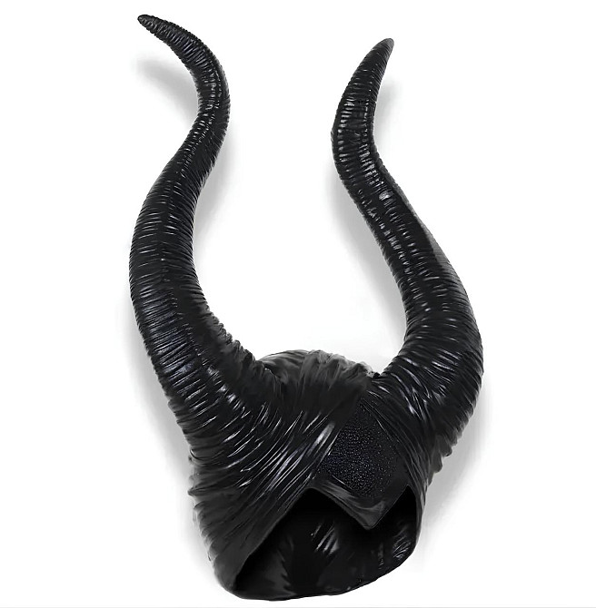 Рога Малефисенты RESTEQ — головной убор для косплея и Хэллоуина в стиле культового персонажа из фильма 