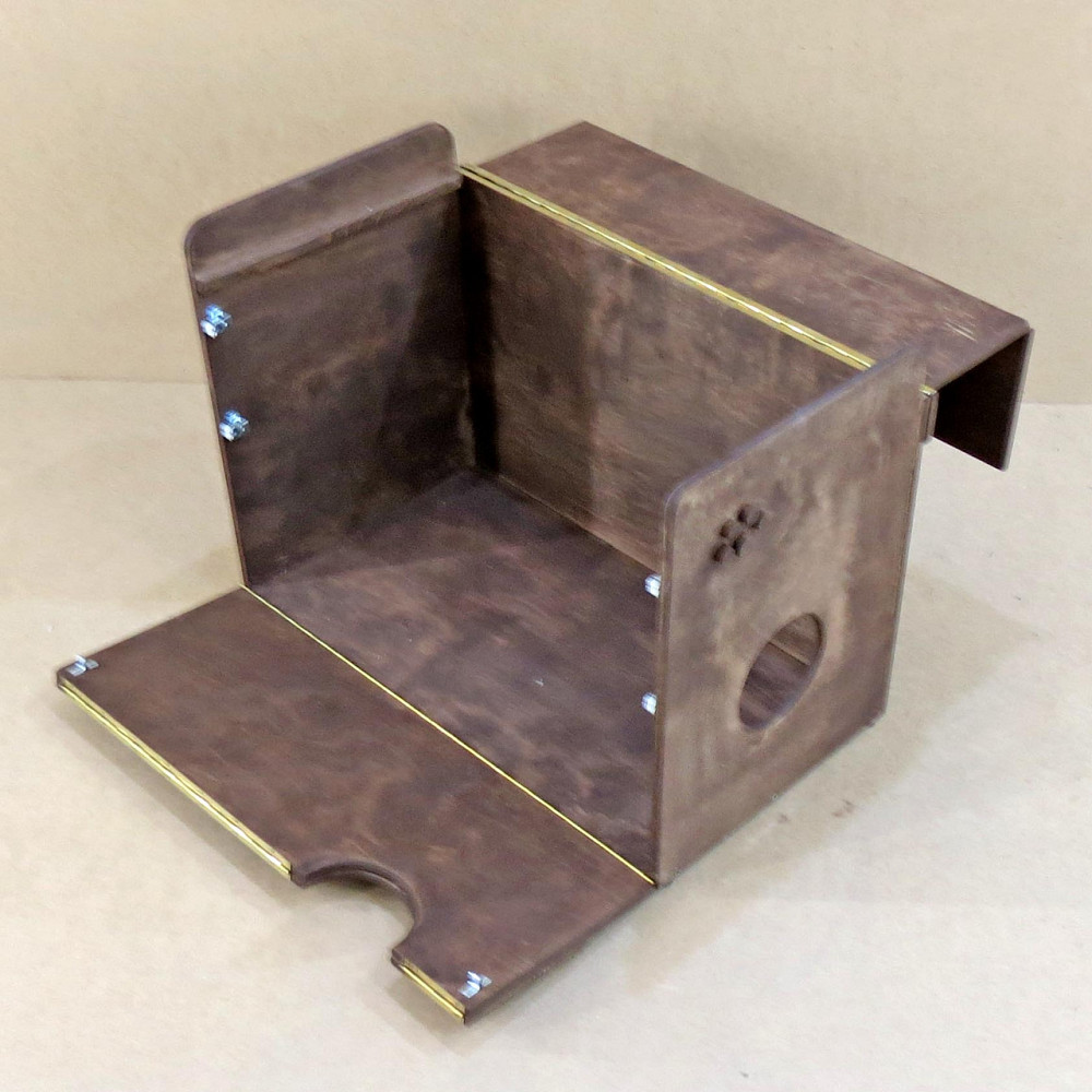 Будиночок для кішки "Вальтер" капучино Миколаїв - фото 3