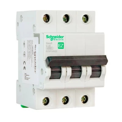 Автоматичний вимикач Schneider Electric Easy9 3P 25A C (EZ9F34325) Вінниця - фото 1