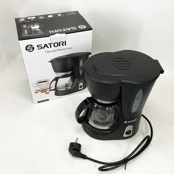 Маленька кавомашина для дому Satori, Апарат для кави для дому Кавоварка настільна компактна YW-16 Одеса - фото 3