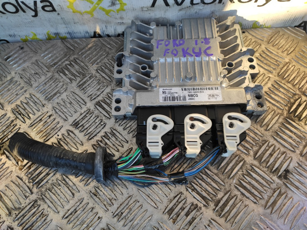 Блок керування двигуном Ford Focus 1.8 tdci 2006-2011 (7M51-12A650-BCG) Ковель - изображение 1