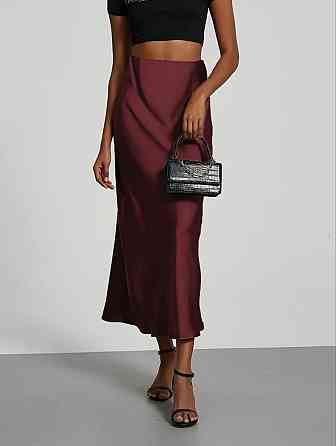 Жіноча спідниця шовкова Бордовий 42/44 Харків