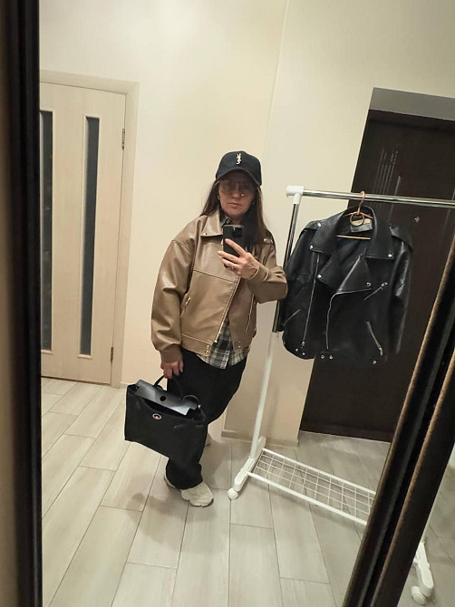 Косуха коричнева женская весна/осень Коричневый S Харьков - изображение 1