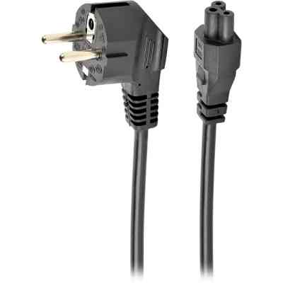 Кабель живлення C5 0.5m 0.75mm2 Cablexpert (PC-186-ML12-0.5M) Вінниця