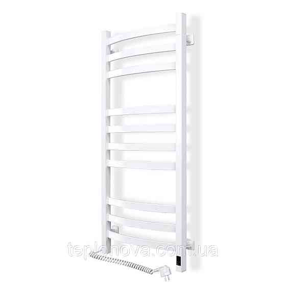 Сушарка для рушників електрична Navin Avalon 480х1000 Sensor ліва, біла Чернівці