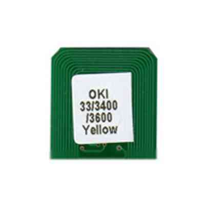 Чип для картриджа OKI C3300/3400/3600 (2.5K) Yellow BASF (WWMID-71090) Винница