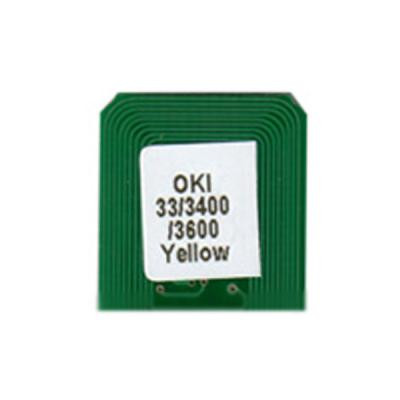 Чип для картриджа OKI C3300/3400/3600 (2.5K) Yellow BASF (WWMID-71090) Винница - изображение 1