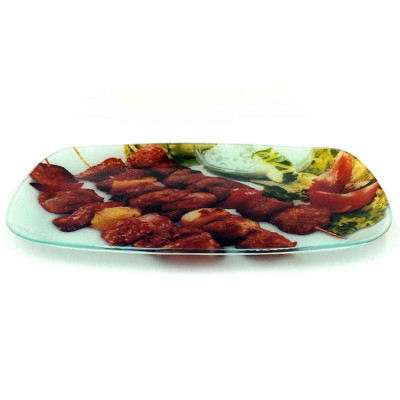 Блюдо Interos 34,5 х 23,5 см Шашлик соус 80180 (ИТ-S445014/Т311) Винница - изображение 1