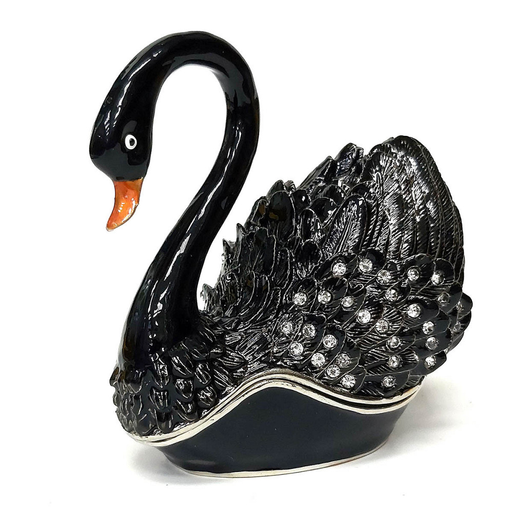 Скринька під фаберже Чорний лебідь Київ - фото 1