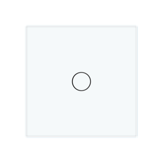 LIVOLO Розумний сенсорний прохідний/перехресний EC вимикач 1 сенсор LIVOLO білий матове скло Коломыя