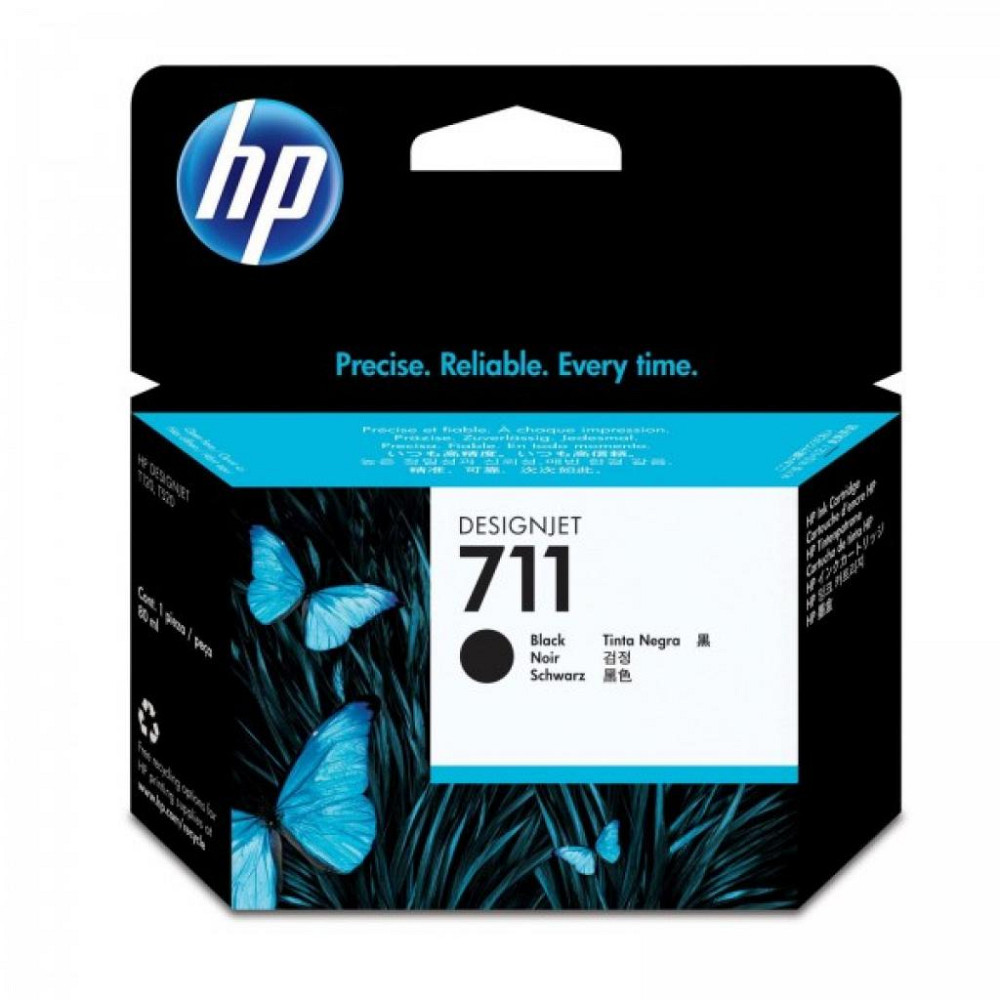 Картридж HP DJ No.711 DesignJet 120/520 Black 80ml (CZ133A) Вінниця - фото 1