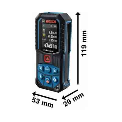 Дальномер Bosch GLM 50-27 C, 0.05-50 м, IP 65 (0.601.072.T00) Винница