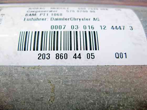 Mercedes-Benz  A2038604405 Подушка безпеки переднього пасажира в панель приладів - торпеду C-Class W203 Одеса