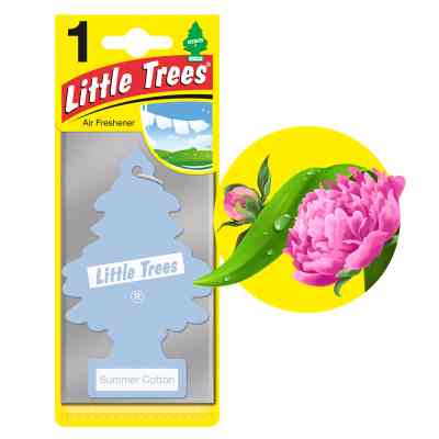 Ароматизатор для автомобіля Little Trees Лето Хлопок (78099) Вінниця