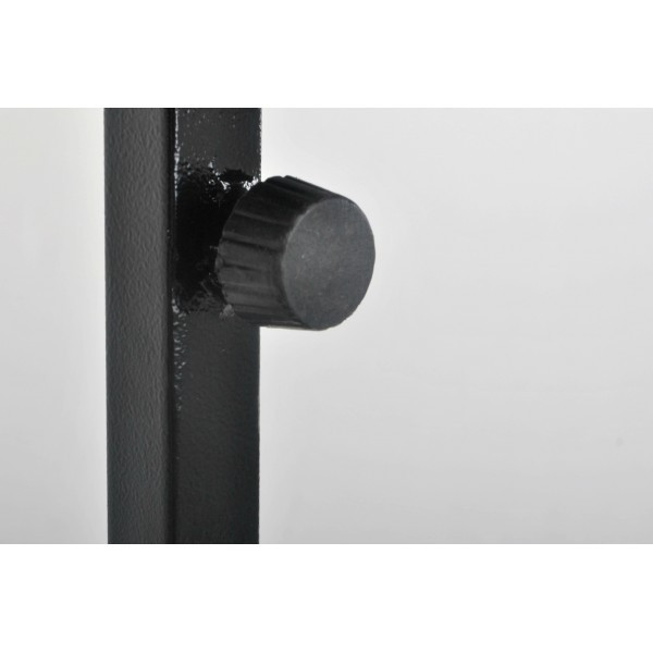 Педикюрная подставка с черной полочкой, черный металл Киев - изображение 3