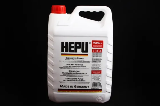 Жидкость охлаждающая антифриз красный концентрат Hepu  5.0 кг Винница