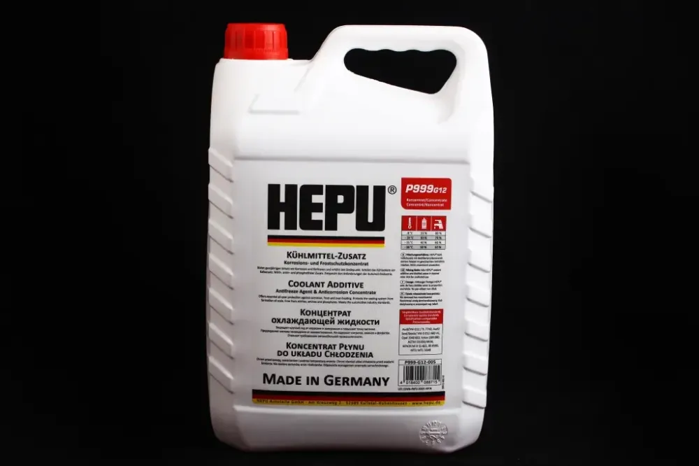 Жидкость охлаждающая антифриз красный концентрат Hepu  5.0 кг Винница - изображение 1