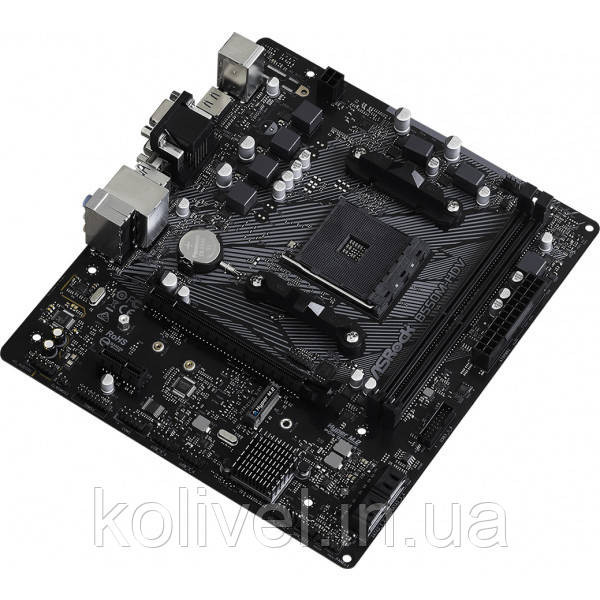 ASRock B550M-HDV (AM4/B550, 2*DDR4, PCIex16, DVI/HDMI/VGA, 4xSATAІІІ, M.2, GLan, 7.1ch, mATX) (B550M-HDV) Київ - фото 3