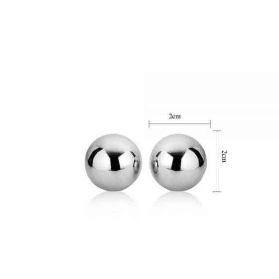Металеві вагінальні кульки Passion Dual Balls 20 mm Sex Aura Київ