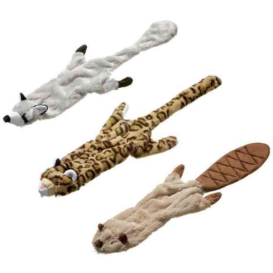 Flamingo Plush Wild Zoo ФЛАМІНГО ДИКЕ ЗВІРЯТКО м’яка іграшка з пищалкою для собак Київ