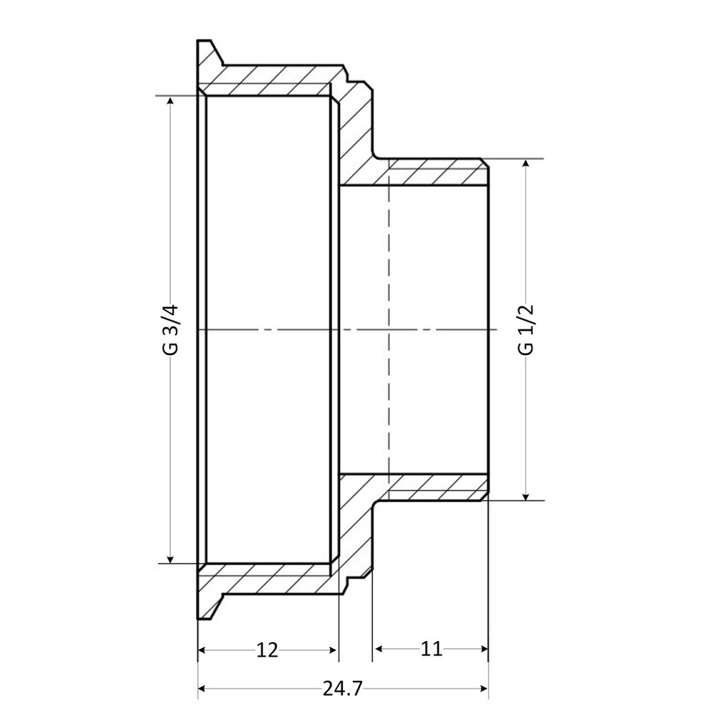 Переходник Thermo Alliance Standart 3/4