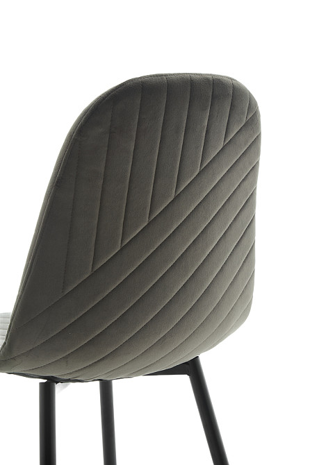 Стілець Яріс чорний/велюр графітовий, G062-15 Київ - фото 8