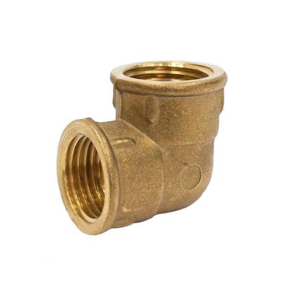 Кут 3/4'' внутр/внутр Україна, латунь Харків - фото 1