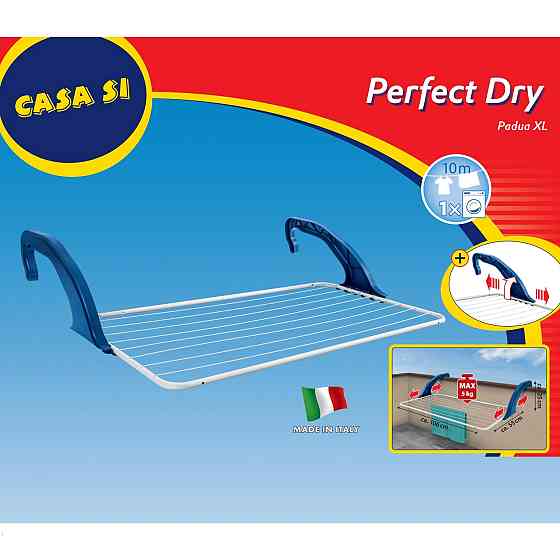 Сушарка для білизни навісна Casa Si Padua XL White (CS92726C12) Київ