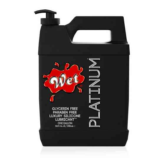 Лубрикант на силиконовой основе WET Platinum One Gallon 3785 мл Sex Aura Киев