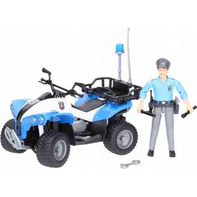 Спецтехніка Bruder поліцейський квадроцикл + фігурка полісмен (63010) Вінниця
